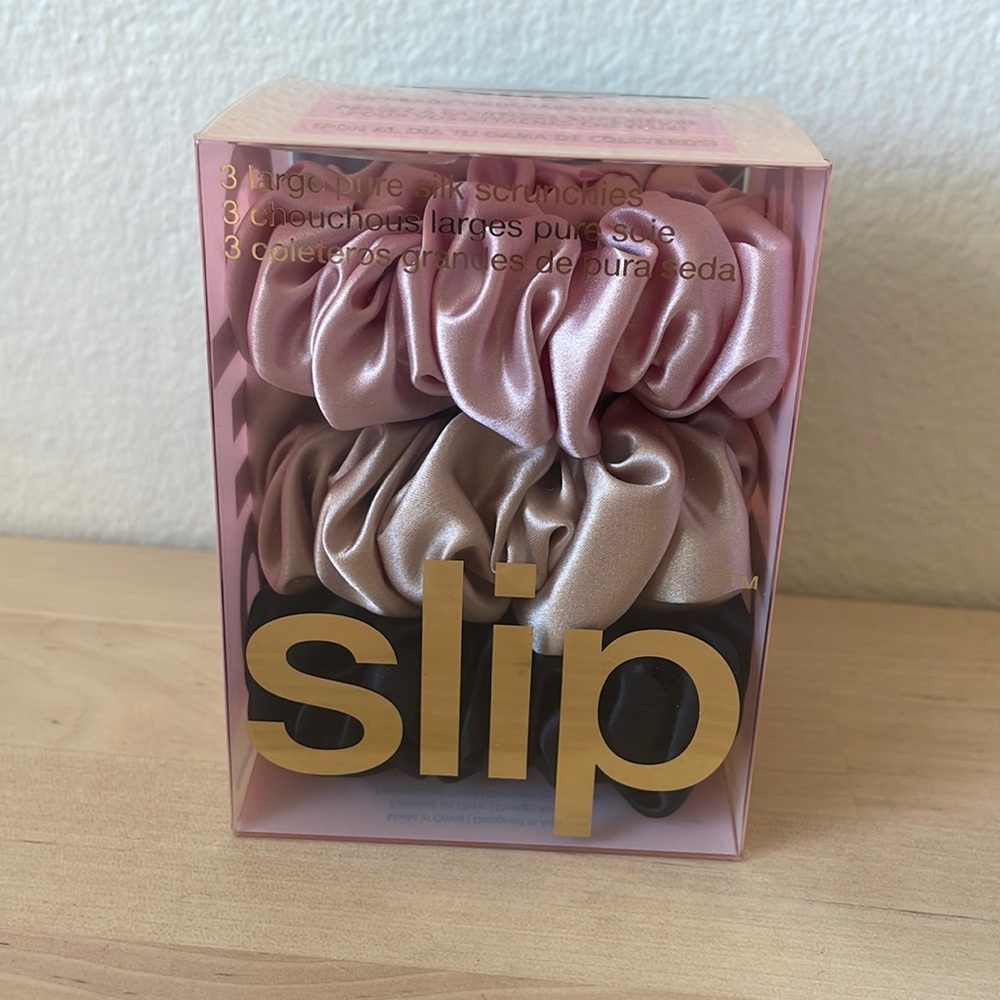 Slip scrunchies 3-pack